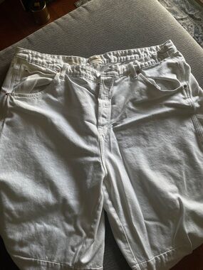 Universal Thread White Wide-Leg Jeans